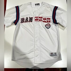 True Fan Genuine Merchandise Texas Rangers Baseball Jersey